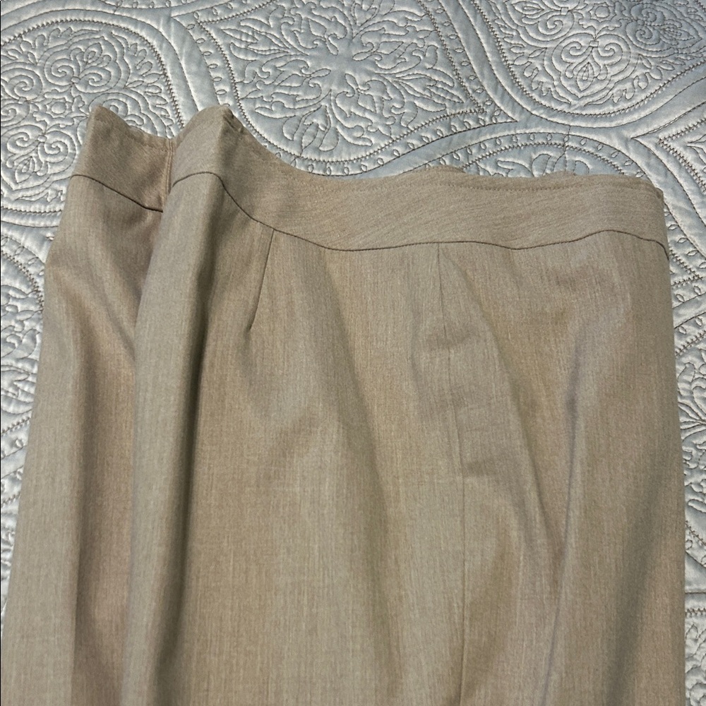 Elegant Tan Women's Trousers
